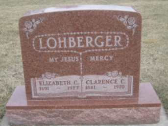 Clarence and Elizabeth Lohberger