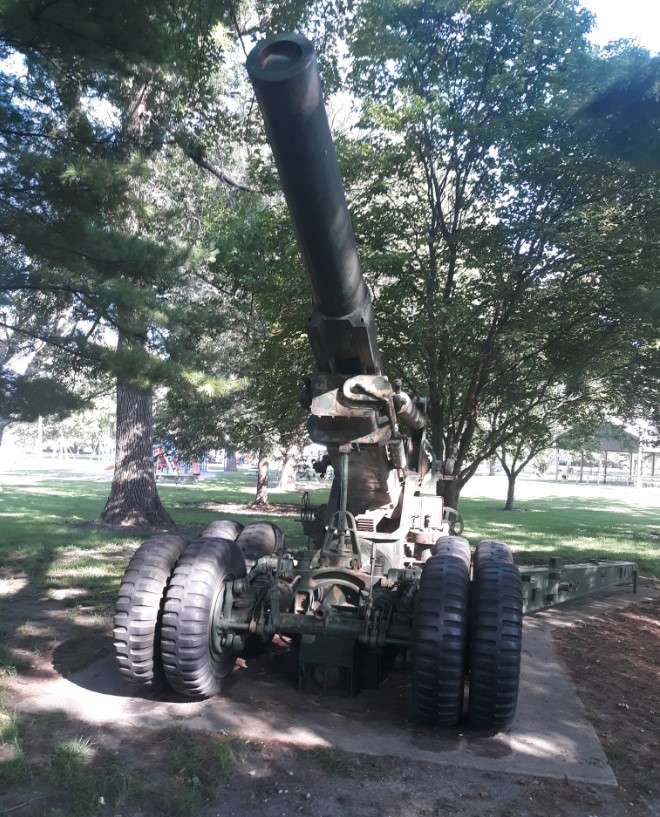 Howitzer in Sutherland City Park